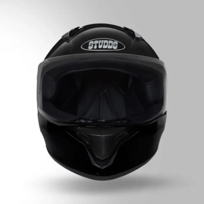 Studds Thunder Black With Spoiler - Full Face Helmets - Image 3