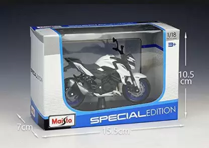 Maisto Suzuki GSX - S750 ABS Diecast Bike Model (1:18 Scale) – 20-19133 - Image 2