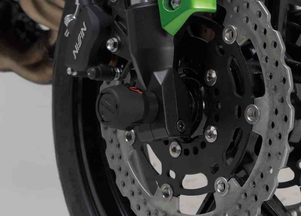 SW-Motech Front Axle Sliders for Kawasaki Versys 650 - STP.08.176.10401/B - Image 2