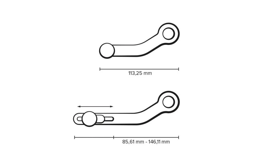 SW-Motech Gear Lever for BMW R1200GS/GSA / R1250GS/GSA - FSC.07.781.10001 - Image 3
