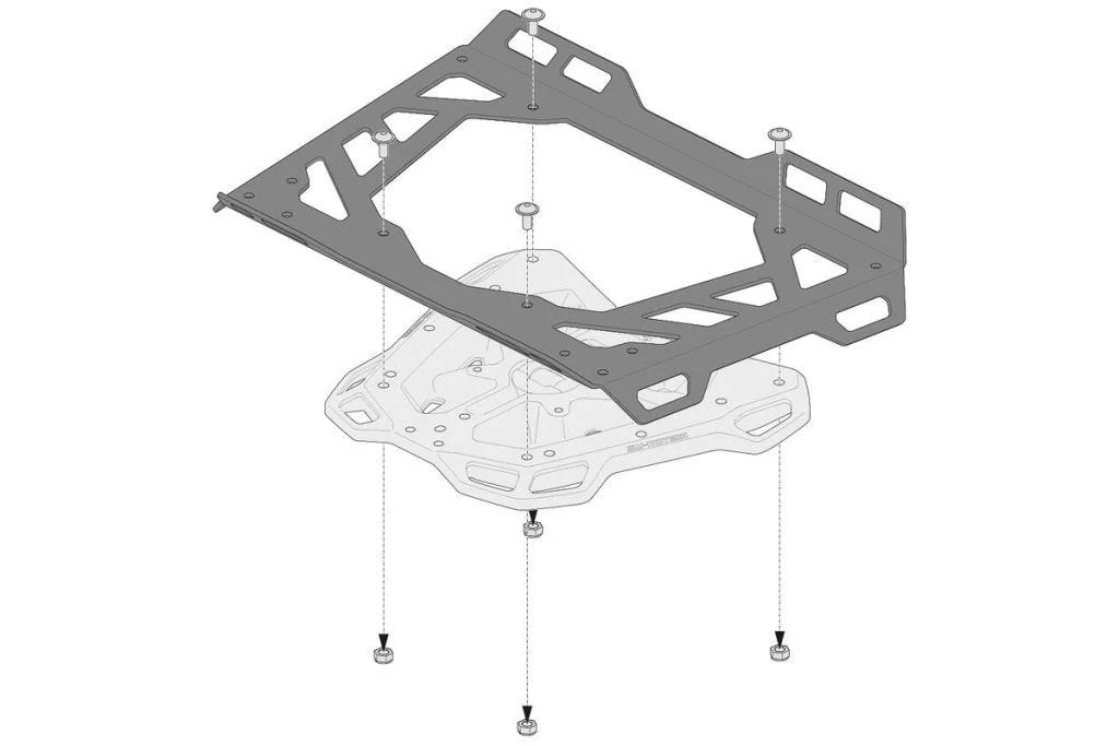 SW-Motech Luggage Rack Extension for Adventure Racks - GPT.00.152.35500/B - Image 3