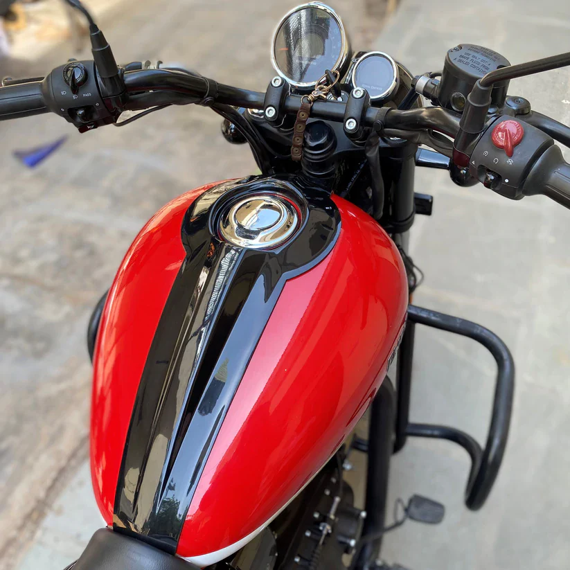 Saiga TankTie for Royal Enfield Meteor 350 - Image 4