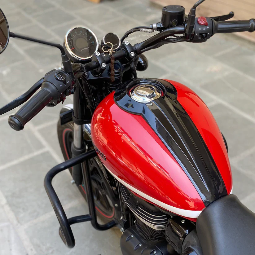 Saiga TankTie for Royal Enfield Meteor 350 - Image 8