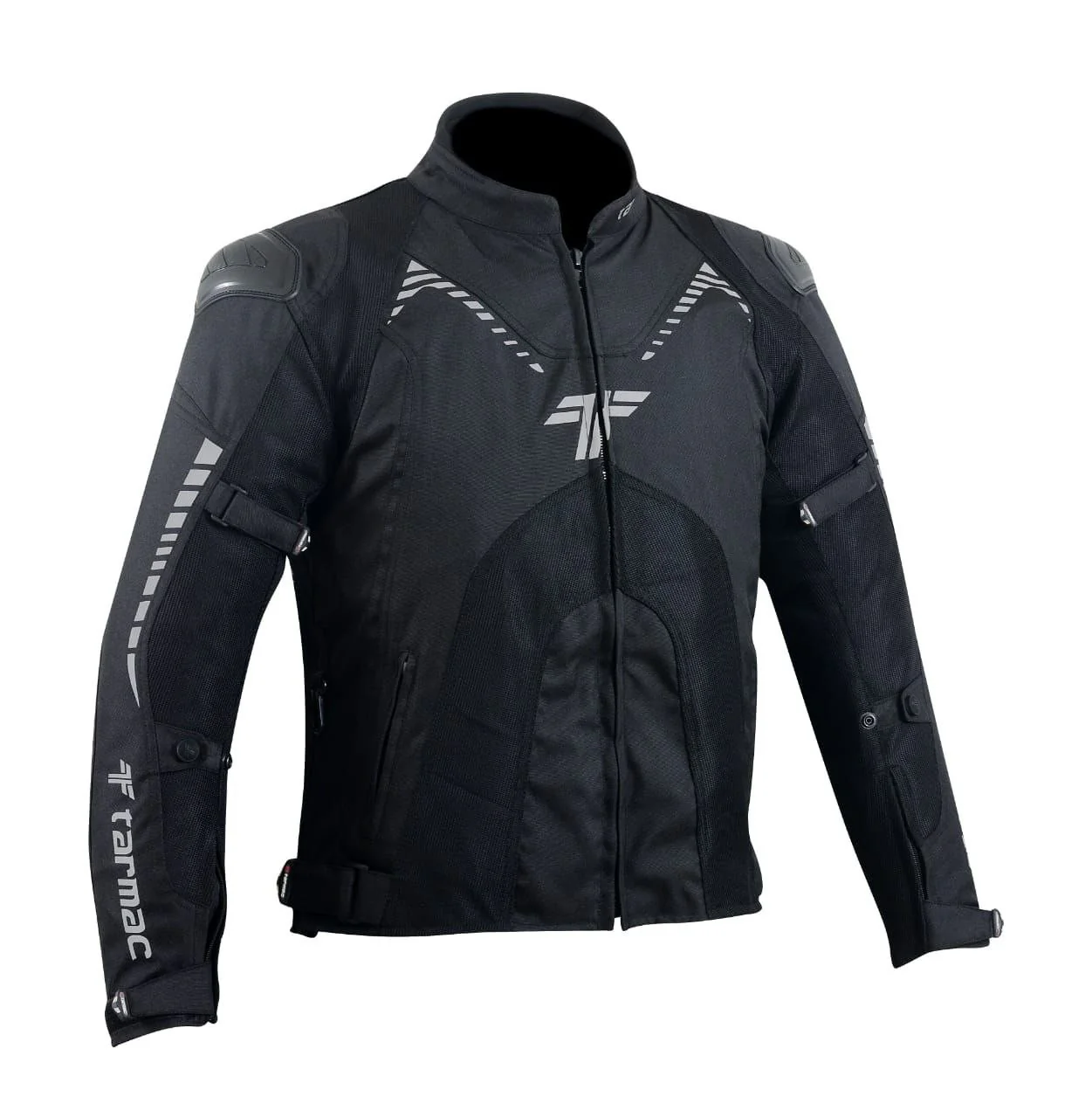 Tarmac Corsa Black Riding Jacket with SAFE TECH Protectors - LEVEL 2 for Shoulder, Elbows, Spine and LEVEL 1 for Chest - Image 2