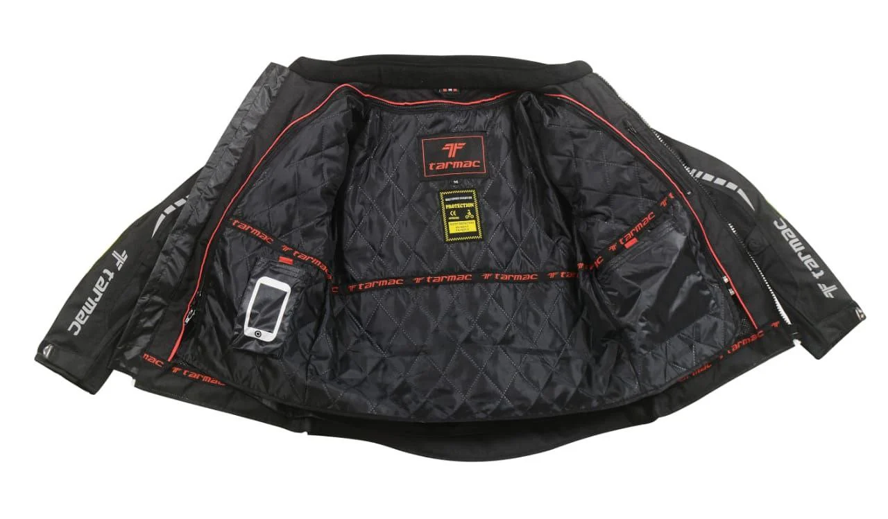 Tarmac Corsa Black Riding Jacket with SAFE TECH Protectors - LEVEL 2 for Shoulder, Elbows, Spine and LEVEL 1 for Chest - Image 6