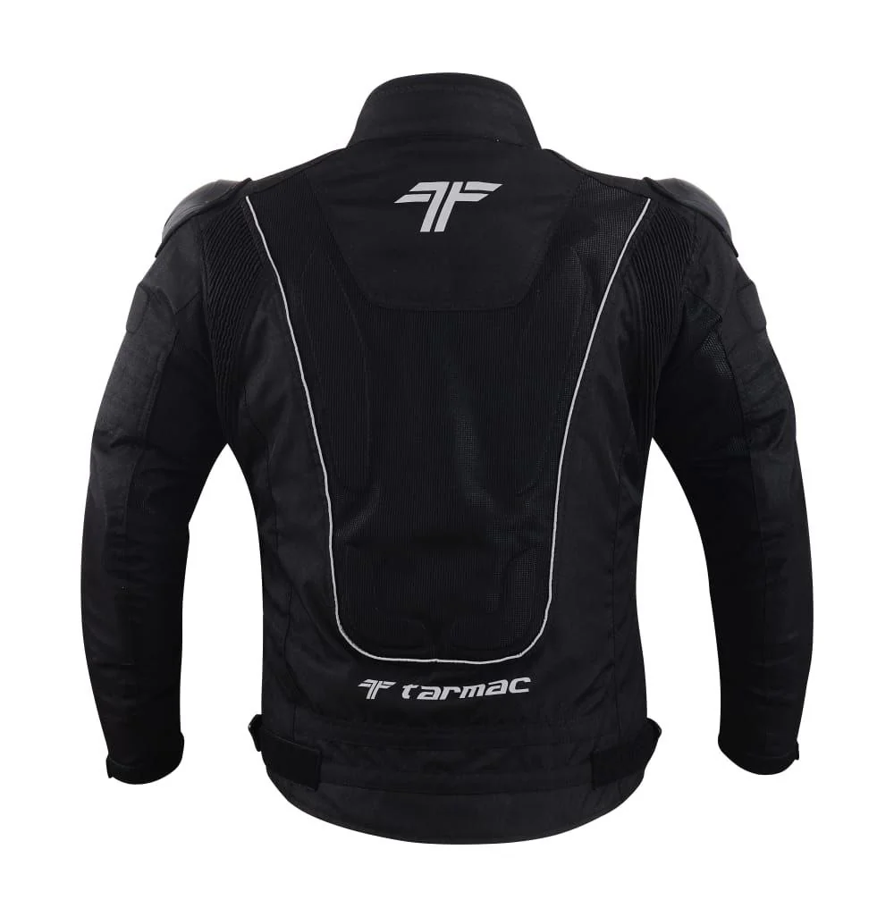 Tarmac One III Level 2 Black Riding Jacket with PU Chest Protectors - Image 3