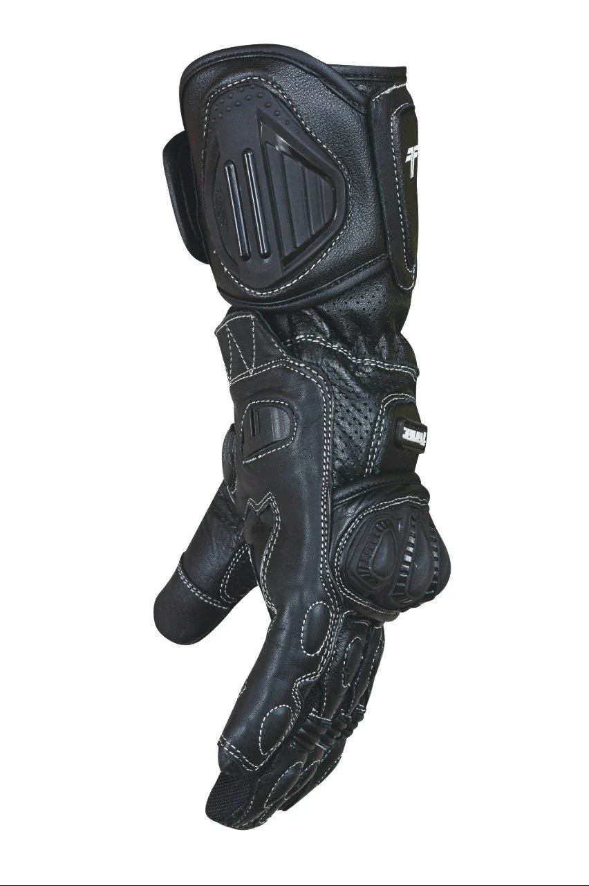 Tarmac Rapid Black Full Gauntlet Gloves - Image 2