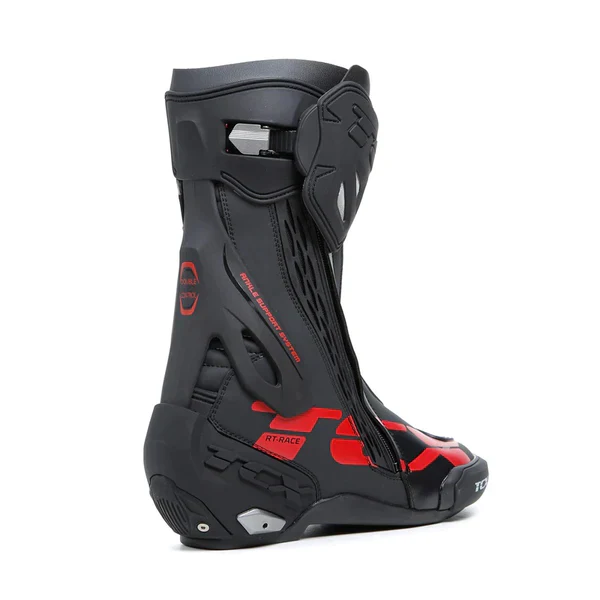 TCX RT-Race Boots - Black Gray Red - Image 2