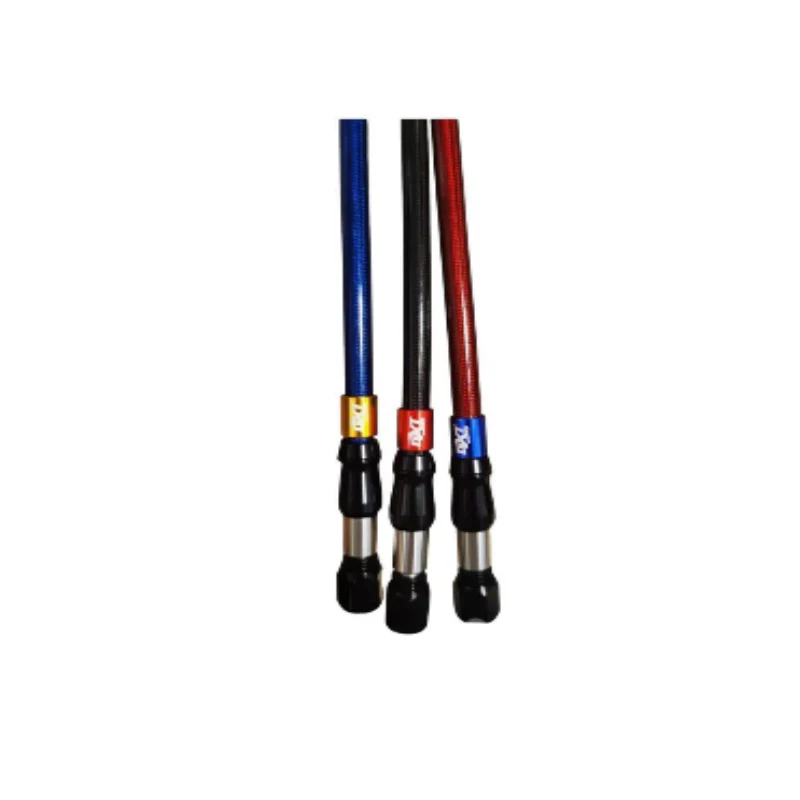 Teflon Brake Hose Adjustable Imported Quality ( 850mm Blue)