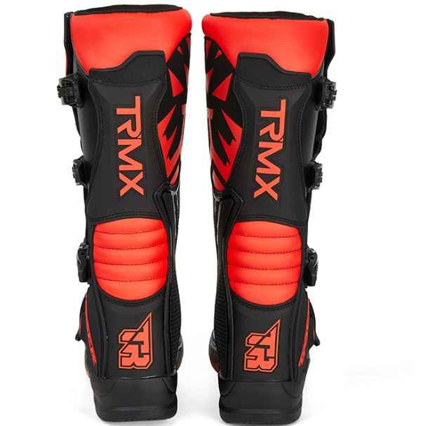 Tiger Racing-MTR T3 Motocross Boots (Black Red) - Image 4