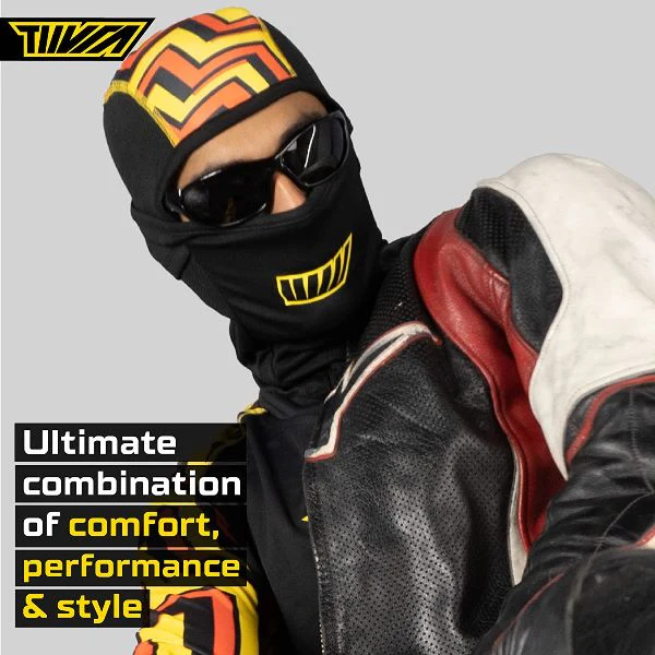 Tiivra Buzzy Balaclava (Black Yellow) - Image 5