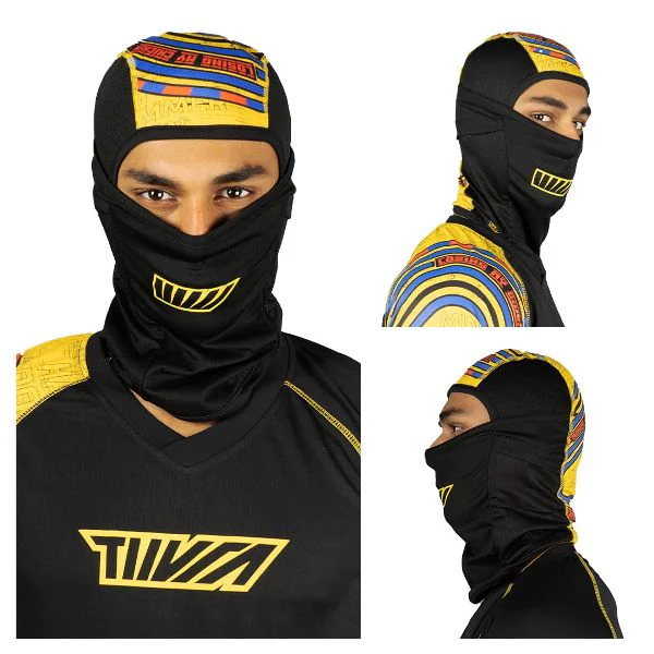 Tiivra T1 Balaclava (Black Yellow) - Image 6