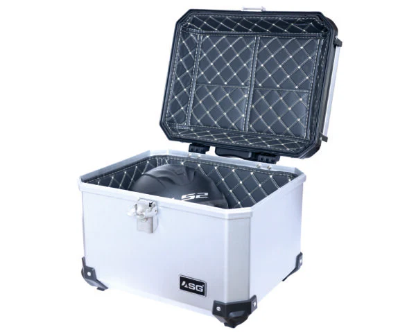 Top Box (47 Liters) Silver -ASG-SG-48 - Image 5