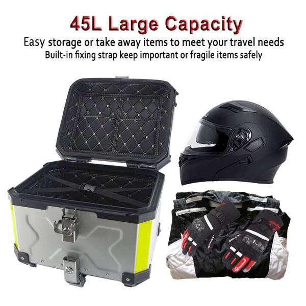 Top Box For Luggage 45l Imported Quality - Image 3