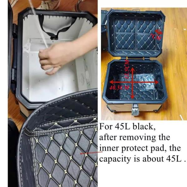 Top Box For Luggage 45l Imported Quality - Image 7