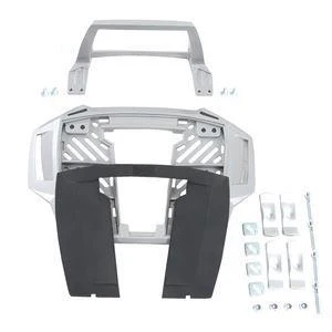 Topcase Carrier Alu Rack Fixed Hinge Universal Silver – Hepco Becker – 610049 00 09