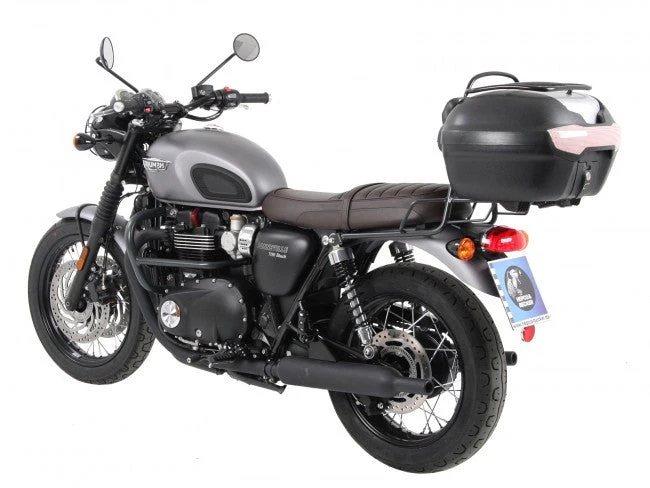 Topcase carrier Tube Type Triumph Bonneville T100 Chrome - Hepco Becker - 6547559 01 02 - Image 2