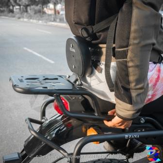 Toprack W-1 Compatible with Pillion Backrest Himalayan BS6 2021 - ZANA - ZI-8087 - Image 3