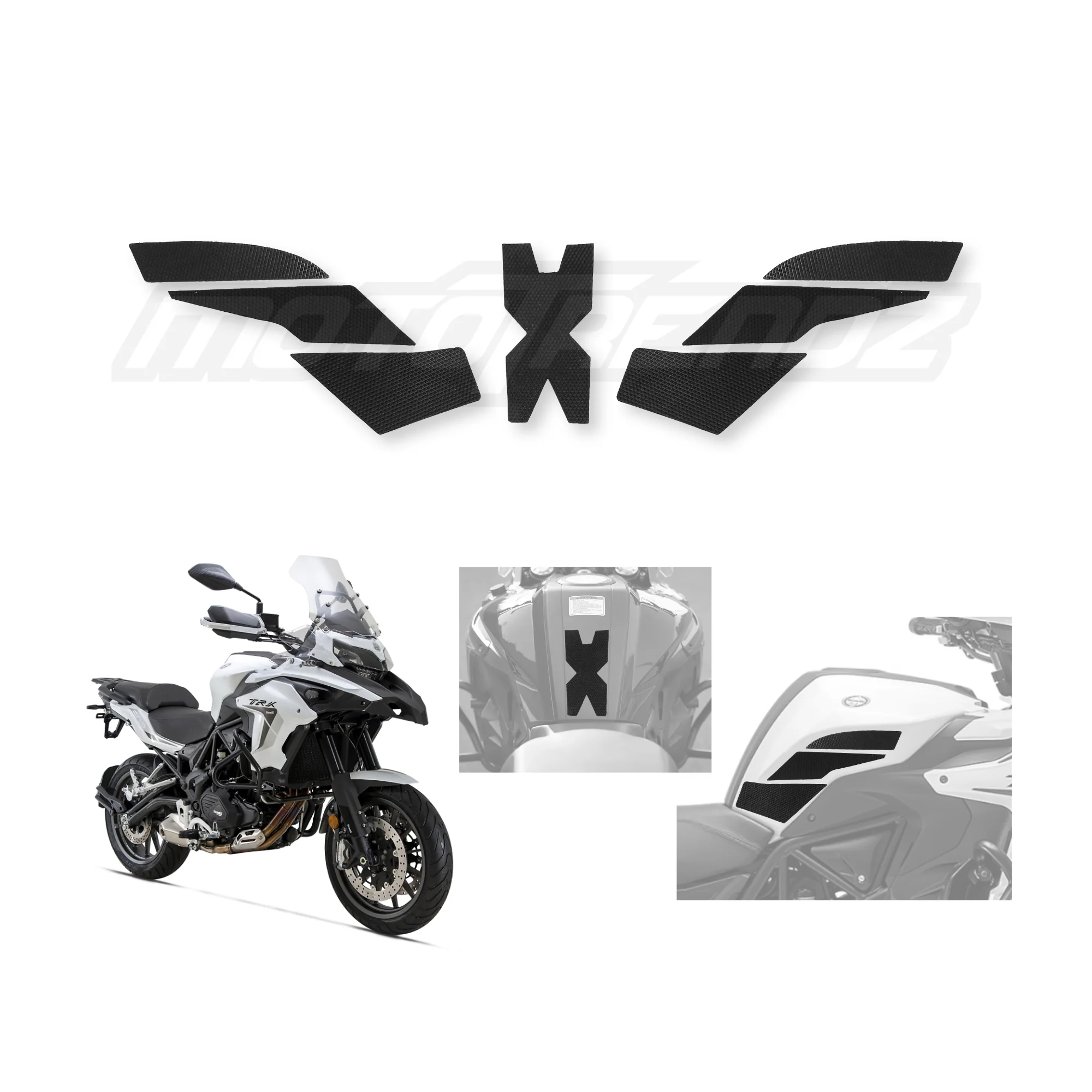 Traction Pads Benelli TRK 502 / 502 X - Mototrendz - Image 2