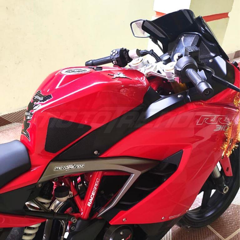 Traction Pads for TVS Apache RR 310 - Mototrendz - Image 3