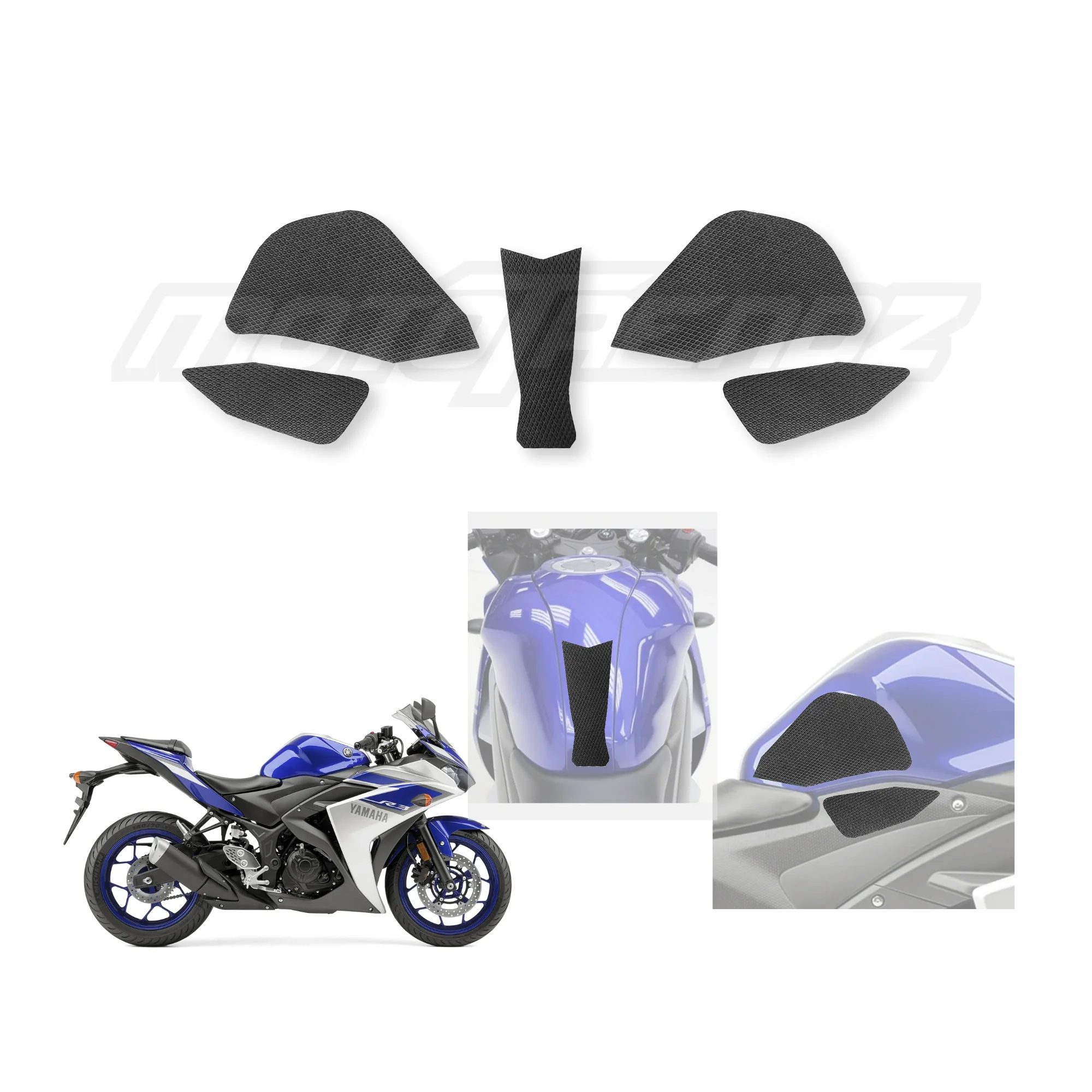 Traction Pads – Yamaha R3 - Image 6