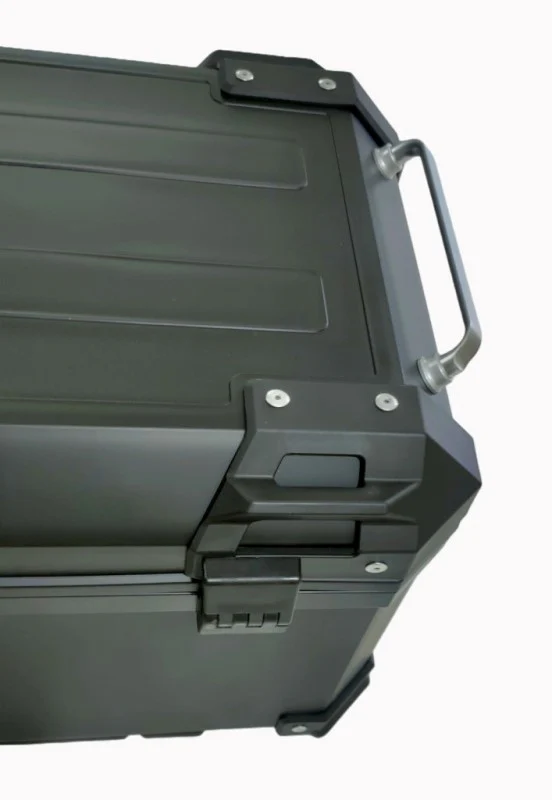 Trek N Ride Motorcycle Top Box – 45L (New Model) - Black - Image 2