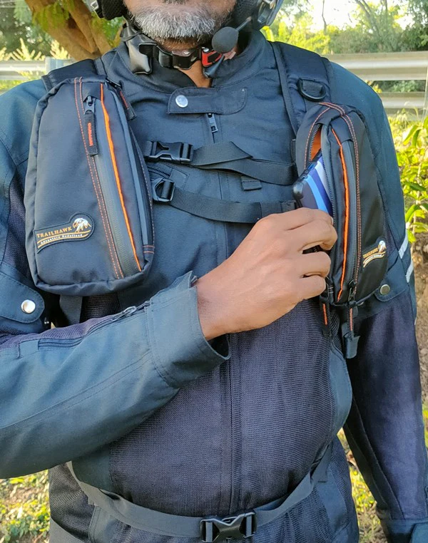 Trek N Ride TrailHawk Chest Bag Set for Backpack - THKCTPH - Image 3