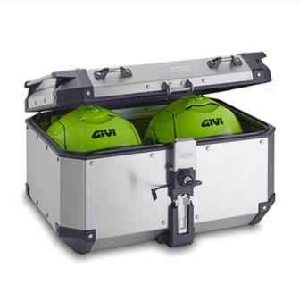 Trekker Outback 58L Silver Top Case- GIVI - Image 3