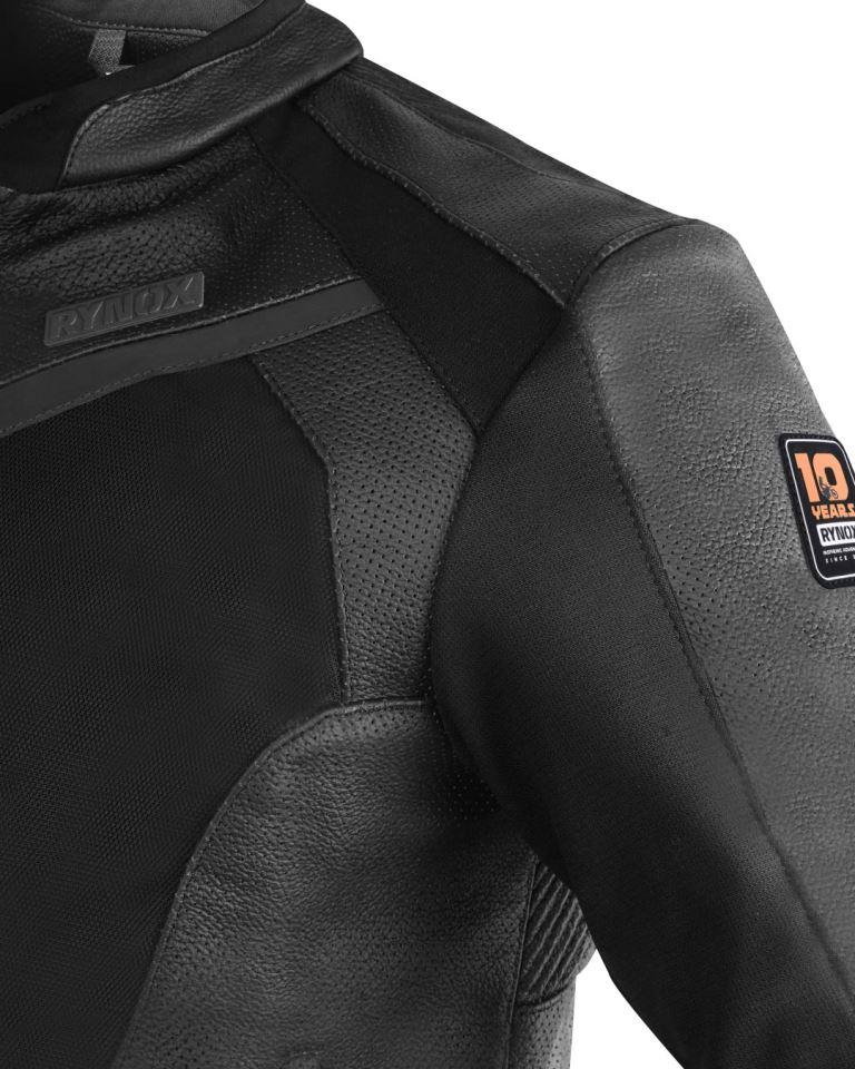 Rynox Trident Leather Riding Jacket - 10 Year Anniversary Edition - Image 4
