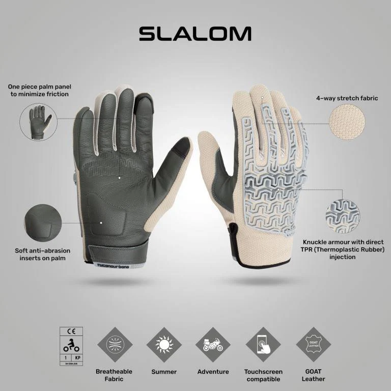 Tucano Urbano Slalom Gloves - SAND - Image 6