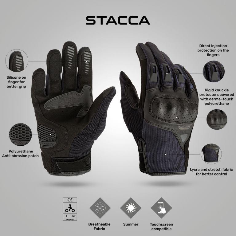 Tucano Urbano Stacca Gloves - BLACK-BLACK - Image 4