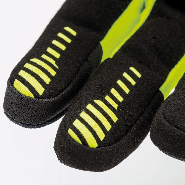 Tucano Urbano Stacca Gloves - BLACK FLU YELLOW - Image 2
