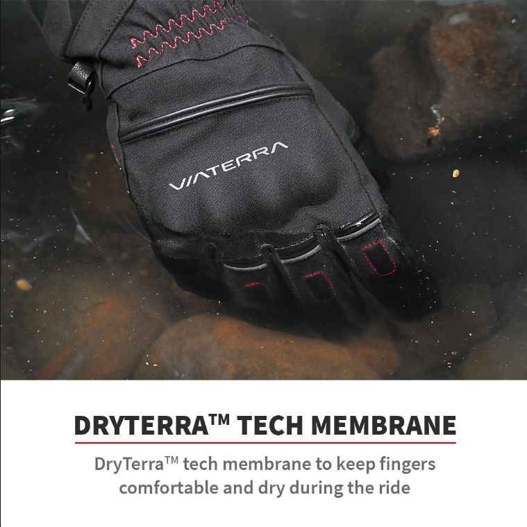 Viaterra Tundra V2 - Waterproof Winter Motorcycle Riding Gloves - Image 7