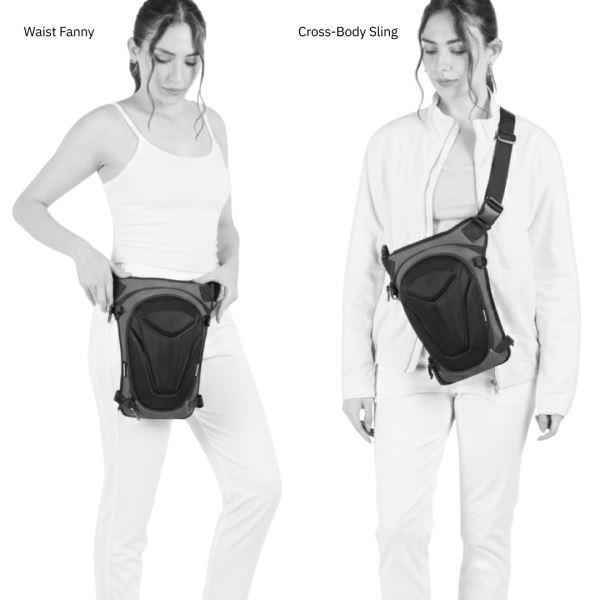 Vantora ARC 4IN1 Travel Bag (Carbon-Black) - Image 7