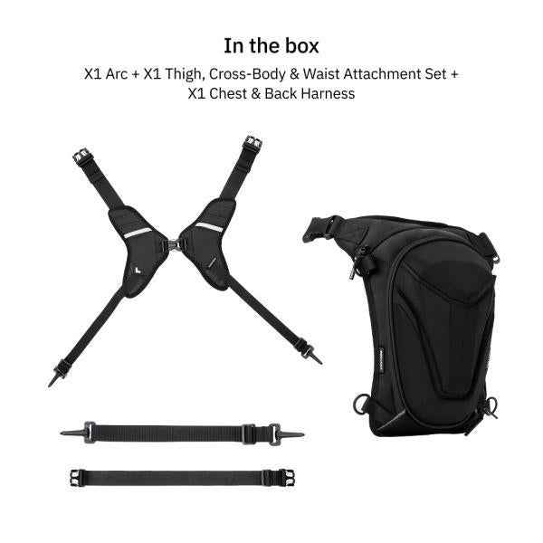 Vantora ARC 4IN1 Travel Bag (Carbon-Black) - Image 9