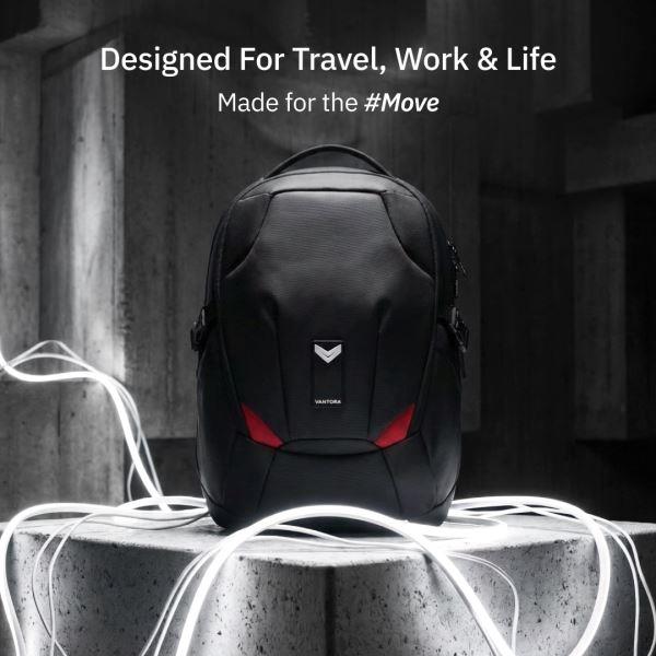 Vantora Volen Backpack (Carbon-Black) - Image 9