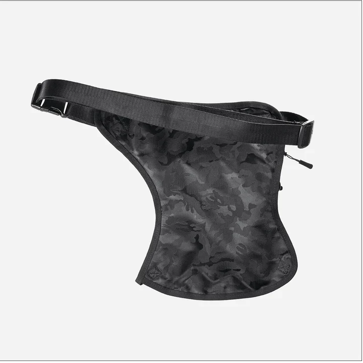 Carbonado Vector Drop Leg Pouch / Cross Body Sling Bag - Black Camo - Image 2