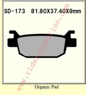 Vesrah SD-173 Ceramic Brake Pad - Image 2
