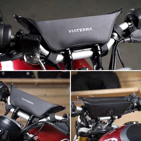Viaterra-100% Waterproof Handlebar Bag - Image 4