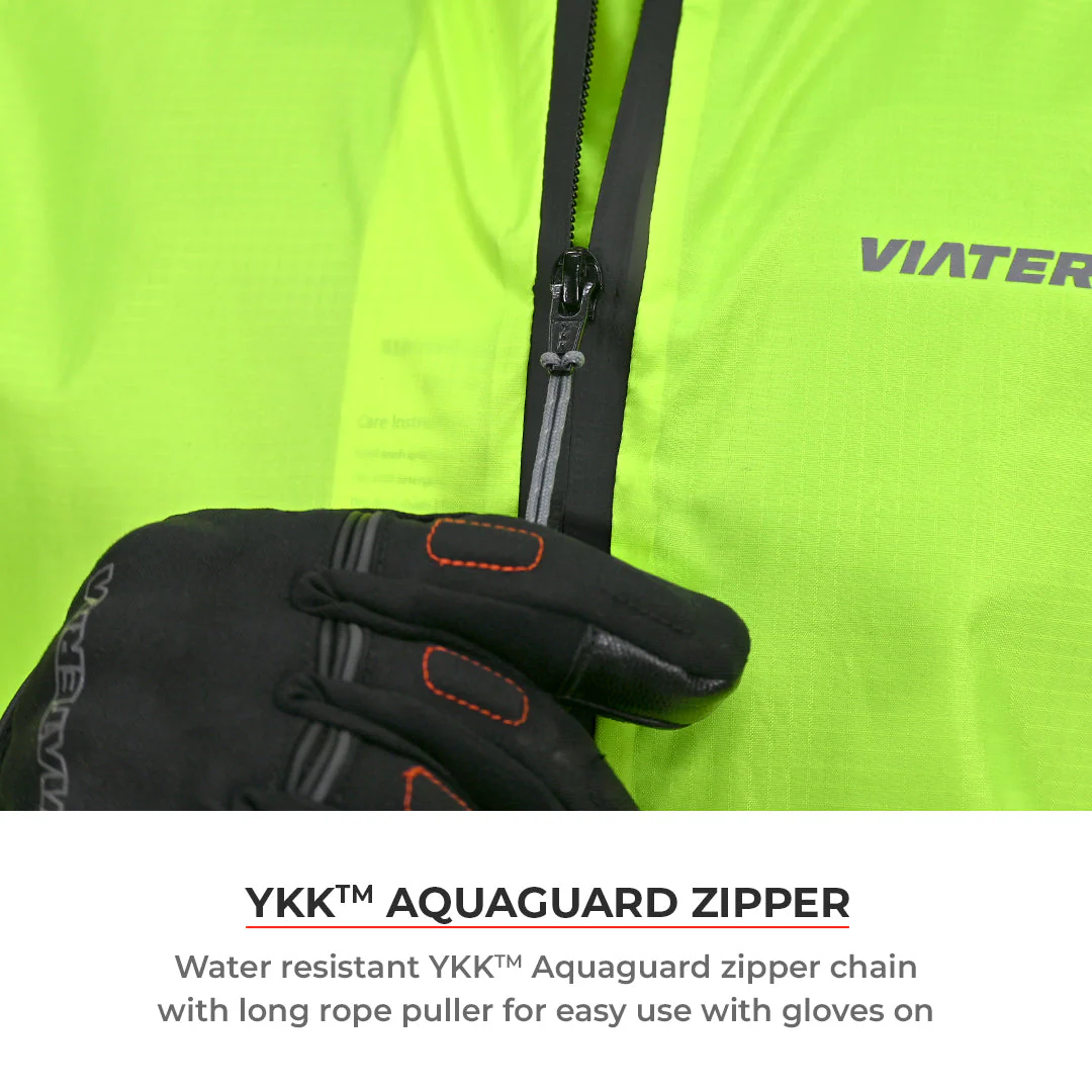 Viaterra B100 – Rain Jacket for Motorcycle Riding - Image 9
