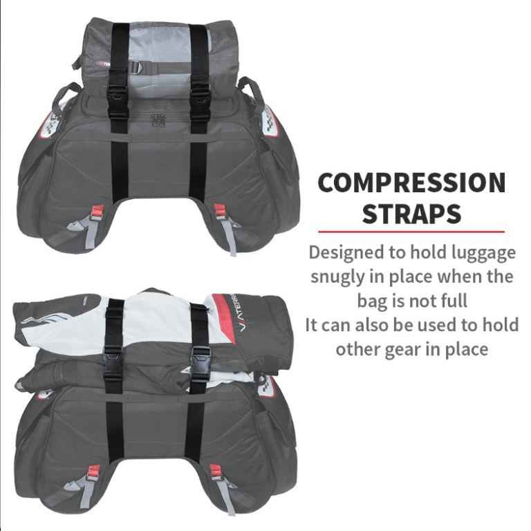 ViaTerra Claw 100% Waterproof motorcycle tailbag (Universal) - Image 11