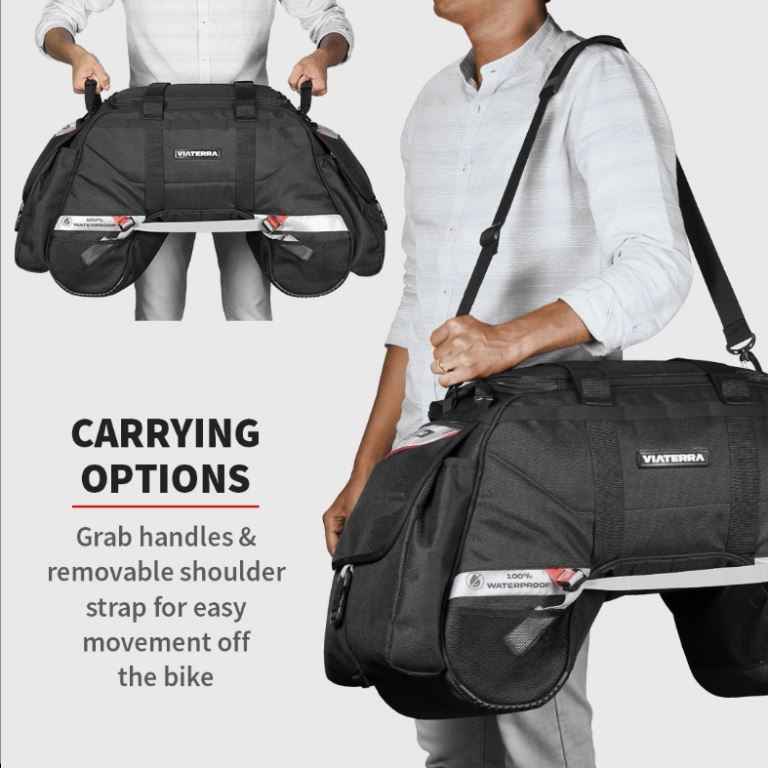 ViaTerra Claw 100% Waterproof motorcycle tailbag (Universal) - Image 18
