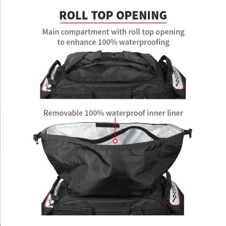 ViaTerra Claw 100% Waterproof motorcycle tailbag (Universal) - Image 5