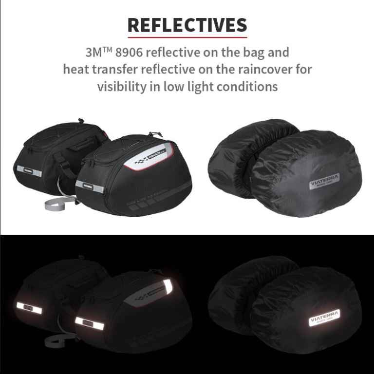 Viaterra Condor 2UP 64L Saddle Bag - Image 13