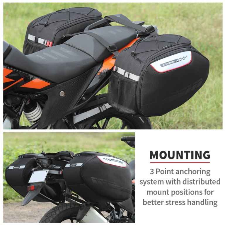 Viaterra Condor 2UP 64L Saddle Bag - Image 20