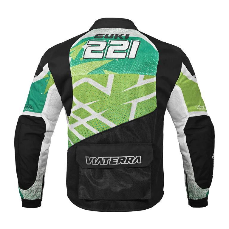 Viaterra Corbett Custom Color - Off-Road Trail Riding Jacket - Green - Image 2
