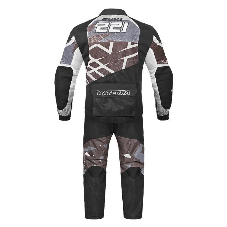 Viaterra Corbett Off-Road Suit - Grey Brown - Image 3