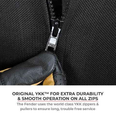 Viaterra Fender Urban Mesh Riding Jacket (with base layer) - Red - Image 11