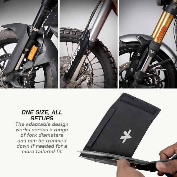 Viaterra Front Fork Sleeves (Black) - Image 6