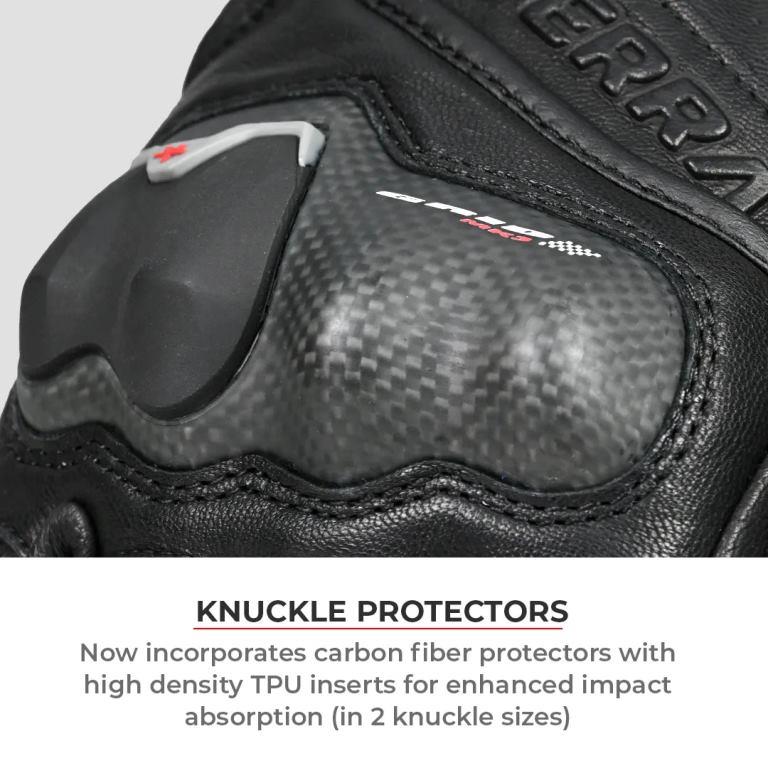 Viaterra Grid Mk3 – Full Gauntlet Riding Gloves - Yellow - Image 15